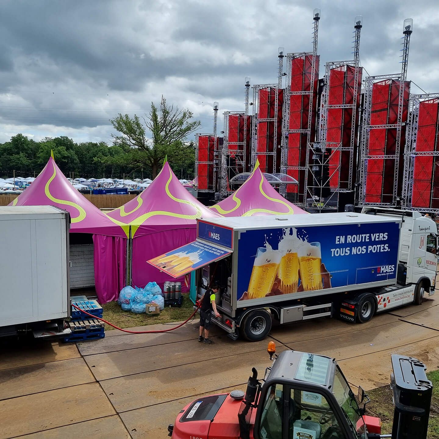 Drankenhandel voor evenementen