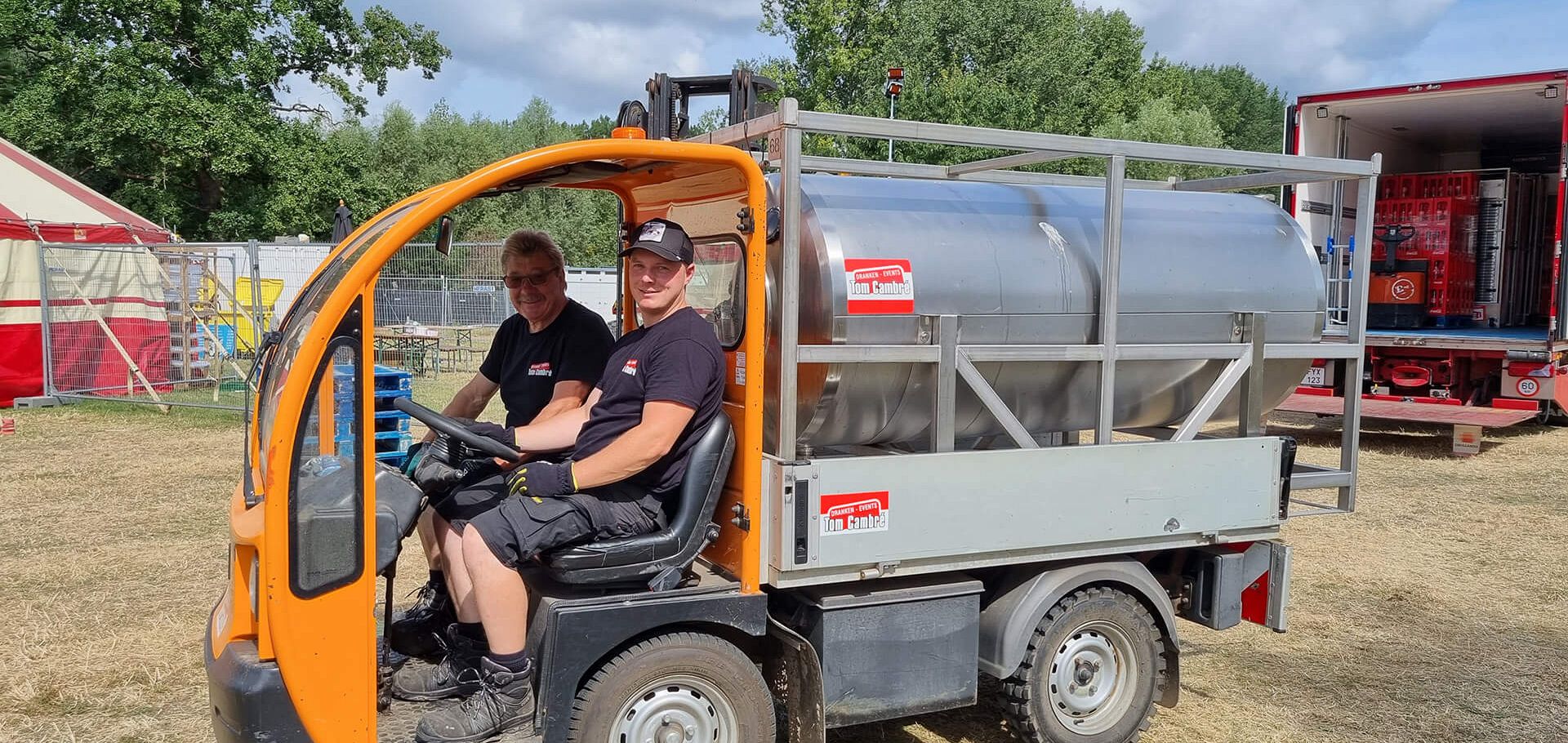 Drankenhandel voor evenementen